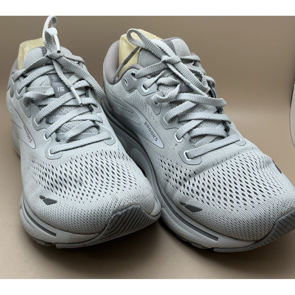 Brooks Ghost 15 Women's‎ Running Shoes Sz 9 Gray DNA LOFT Lightly Used